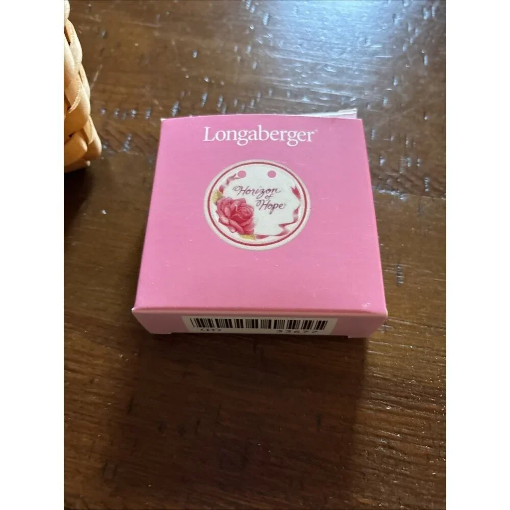 longaberger Horizon Of Hope Basket And Booklet 1998